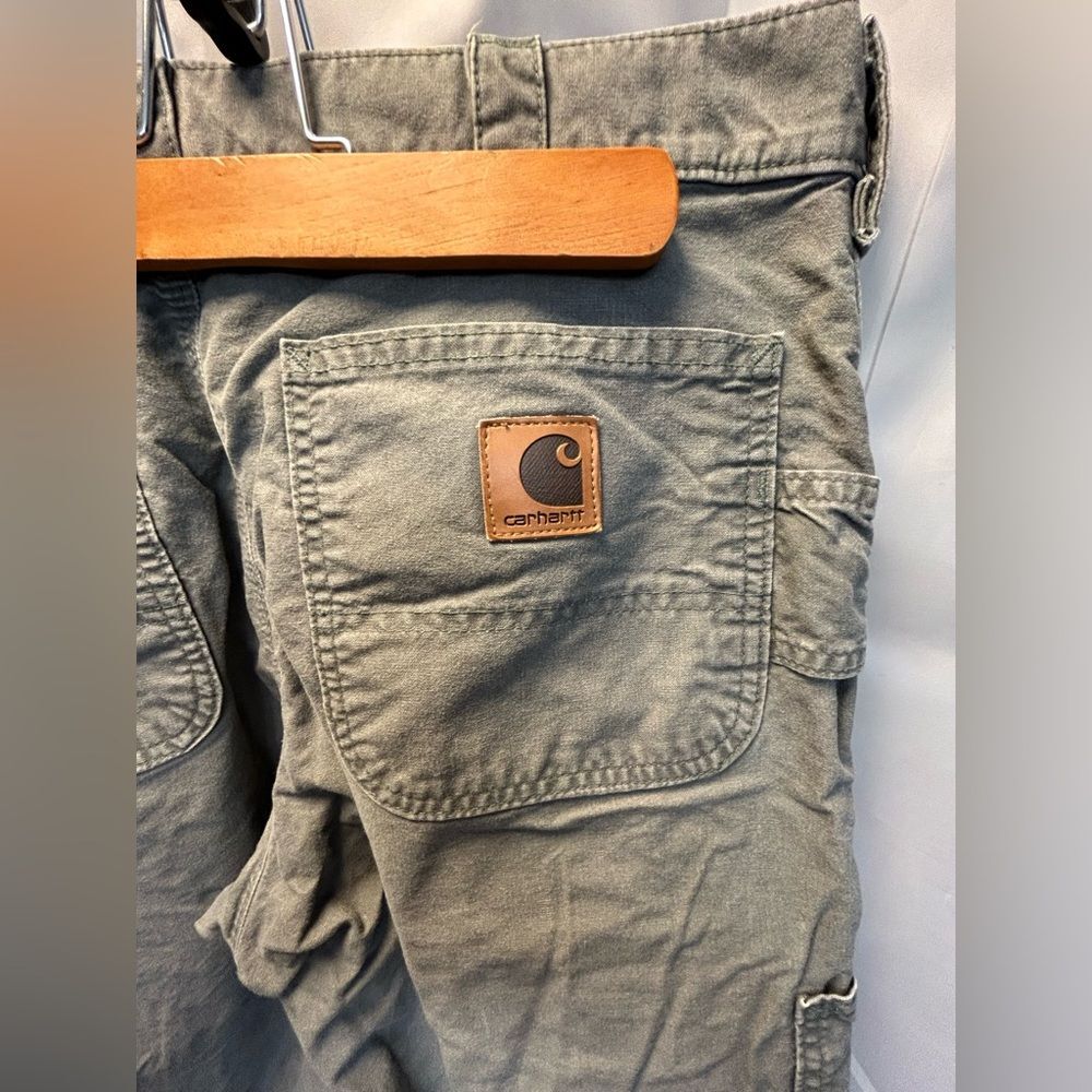 Carhartt Men's Grey Carpenter pants - Picture 6 of 8